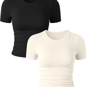 Classic Black and White Women's Tops